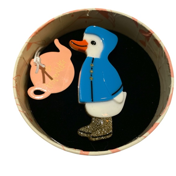 Duck Duck Splash” 2023” brooch by Erstwilder - Picture 2 of 3